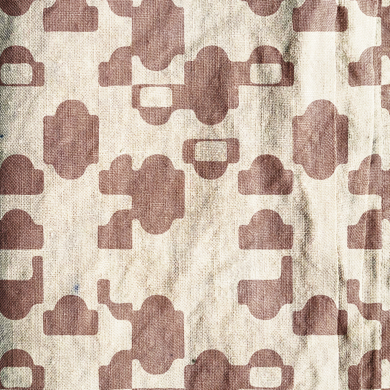100% Linen Tea Towel - Raisin