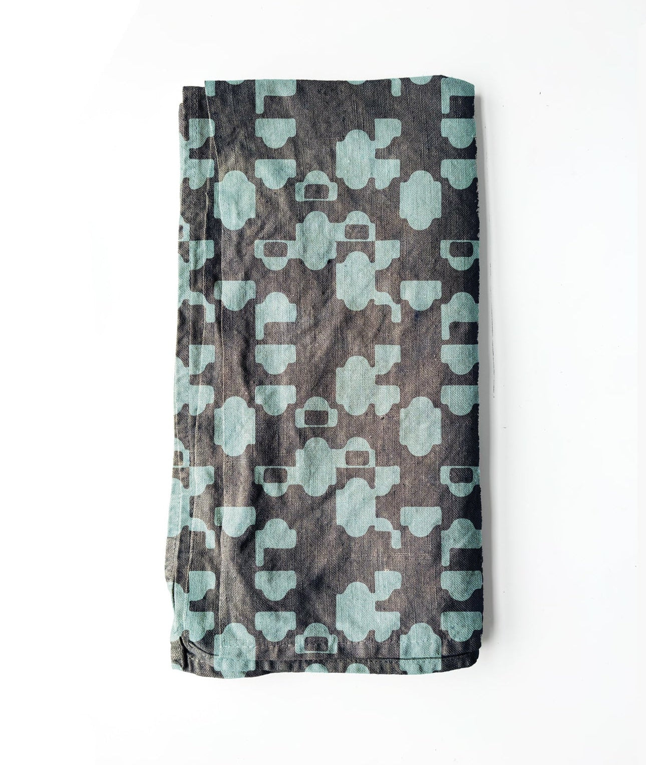 100% Linen Tea Towel - Ocean