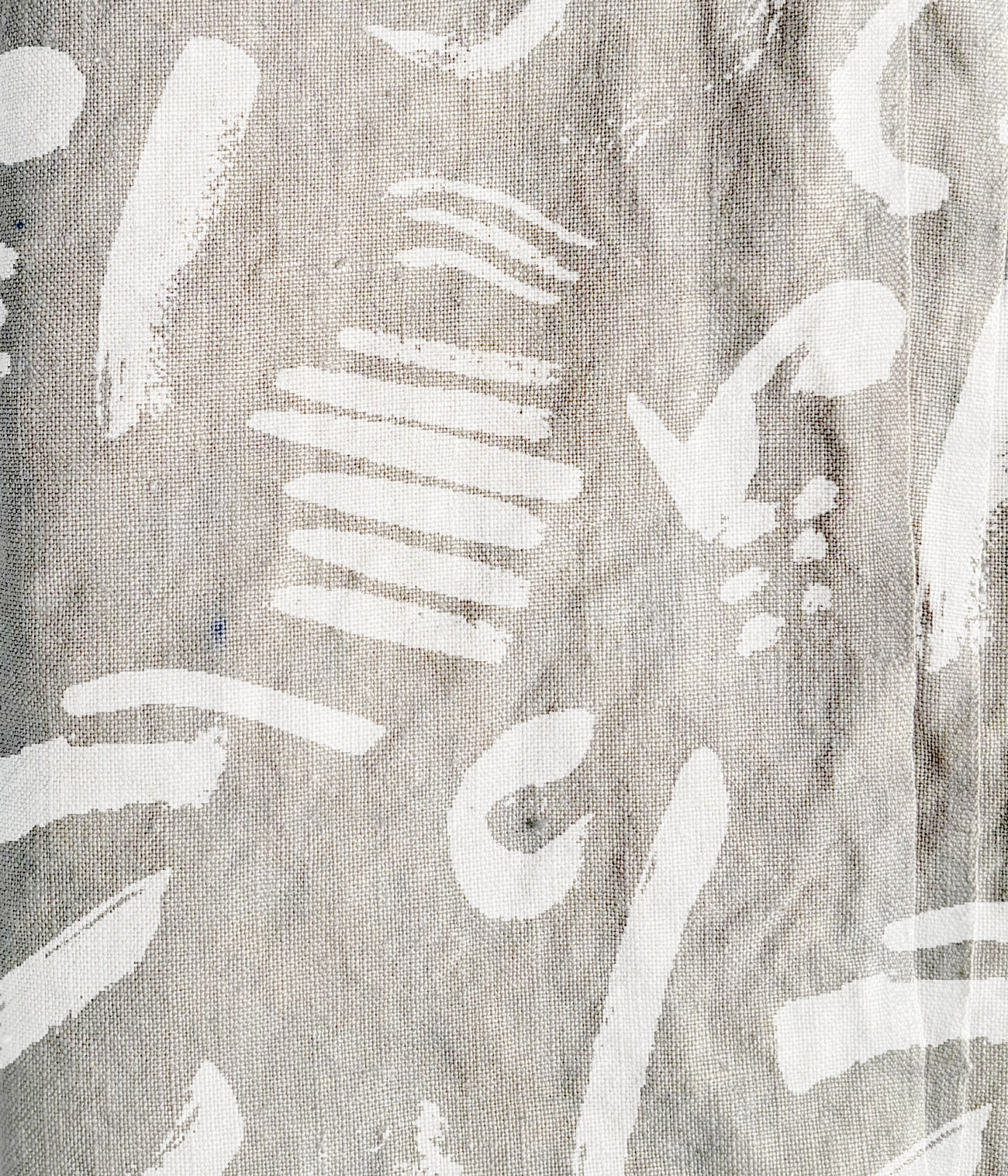 100% Linen Tea Towel - Watercolor Chalk
