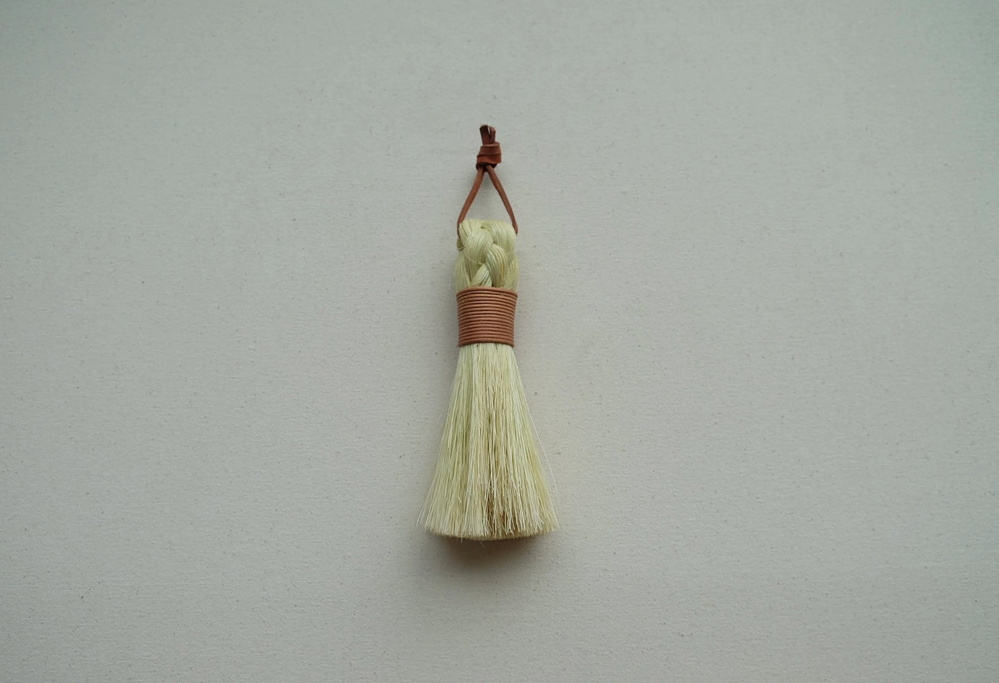 Round Whisk Table Broom | Handmade | Tampico | Minimal