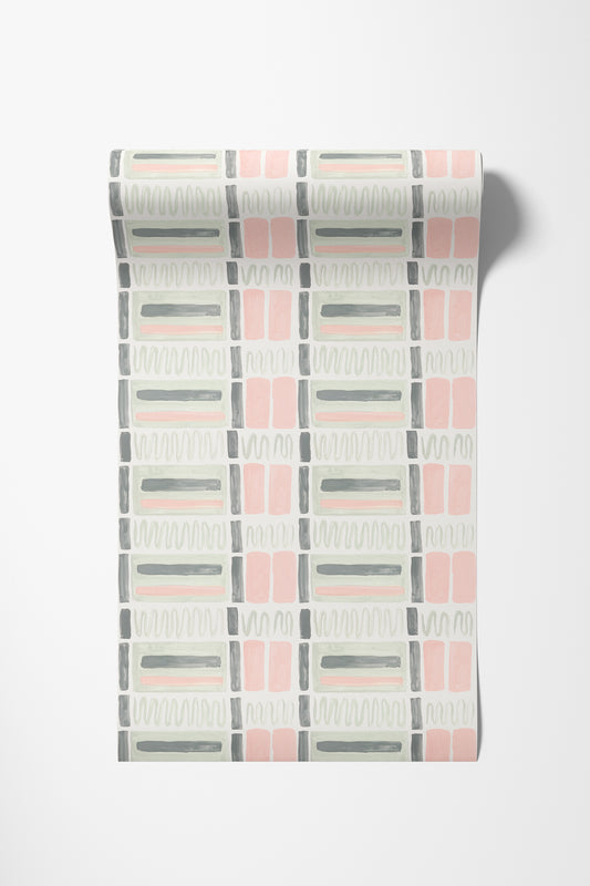 Mint Block Wallpaper
