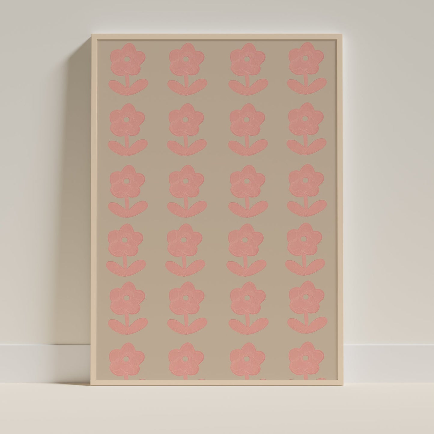 Bud Block Print