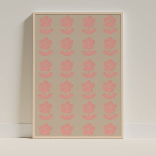 Bud Block Print