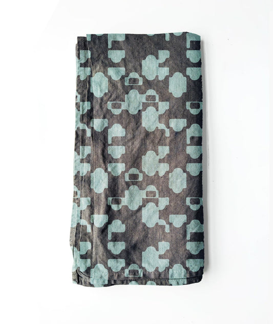 100% Linen Tea Towel - Ocean