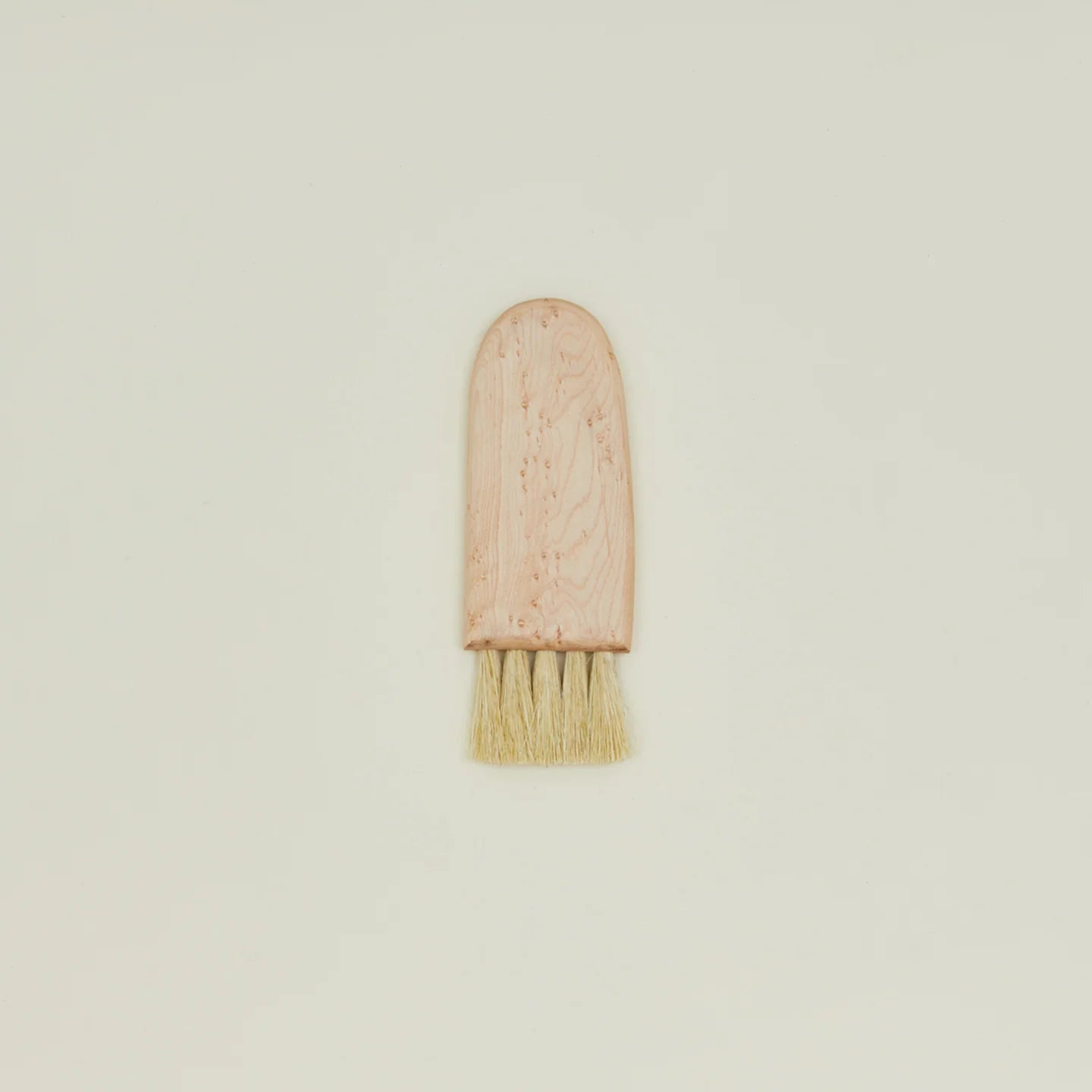 Birdseye Maple Short Brush | Bench Brush | Tampico | Sweeper